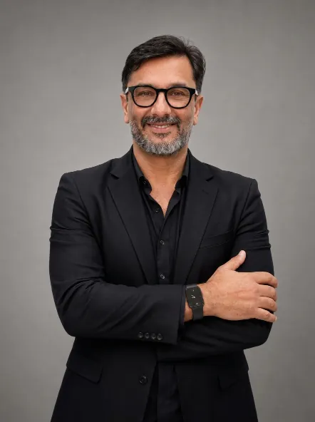 Retrato de Paulo Cicolani, corretor de imóveis